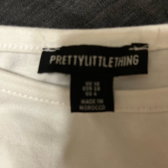 Prettylittlething white bodysuit - Picture 3 of 3